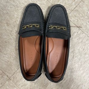 Coach leather moccasins. Worn outside maybe twice